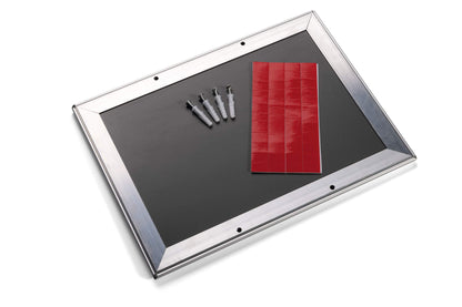 Informacinis rėmelis DURABLE, A3, atlenkiamais kraštais, aliuminio rėmas