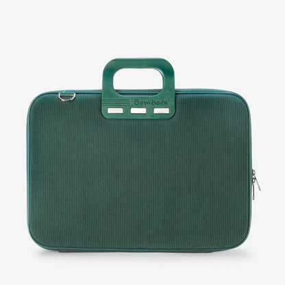 Computer bag BOMBATA Velluto 15.6” - 16”, turquoise