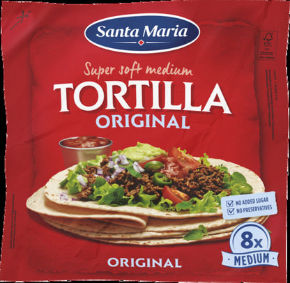 Tortillas SANTA MARIA 8 pack 320Gx12