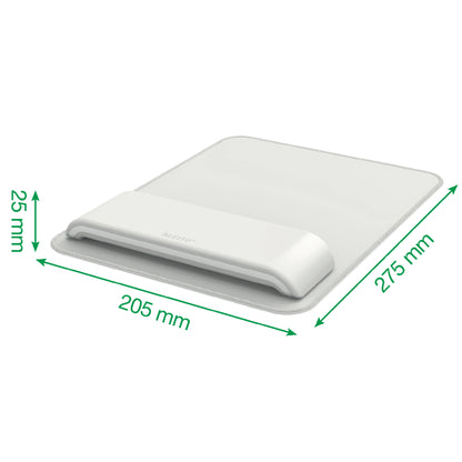 Mouse pad Leitz Ergo with adjustable wrist rest, gray