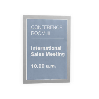 Document frame DURABLE DURAFRAME® A4, silver