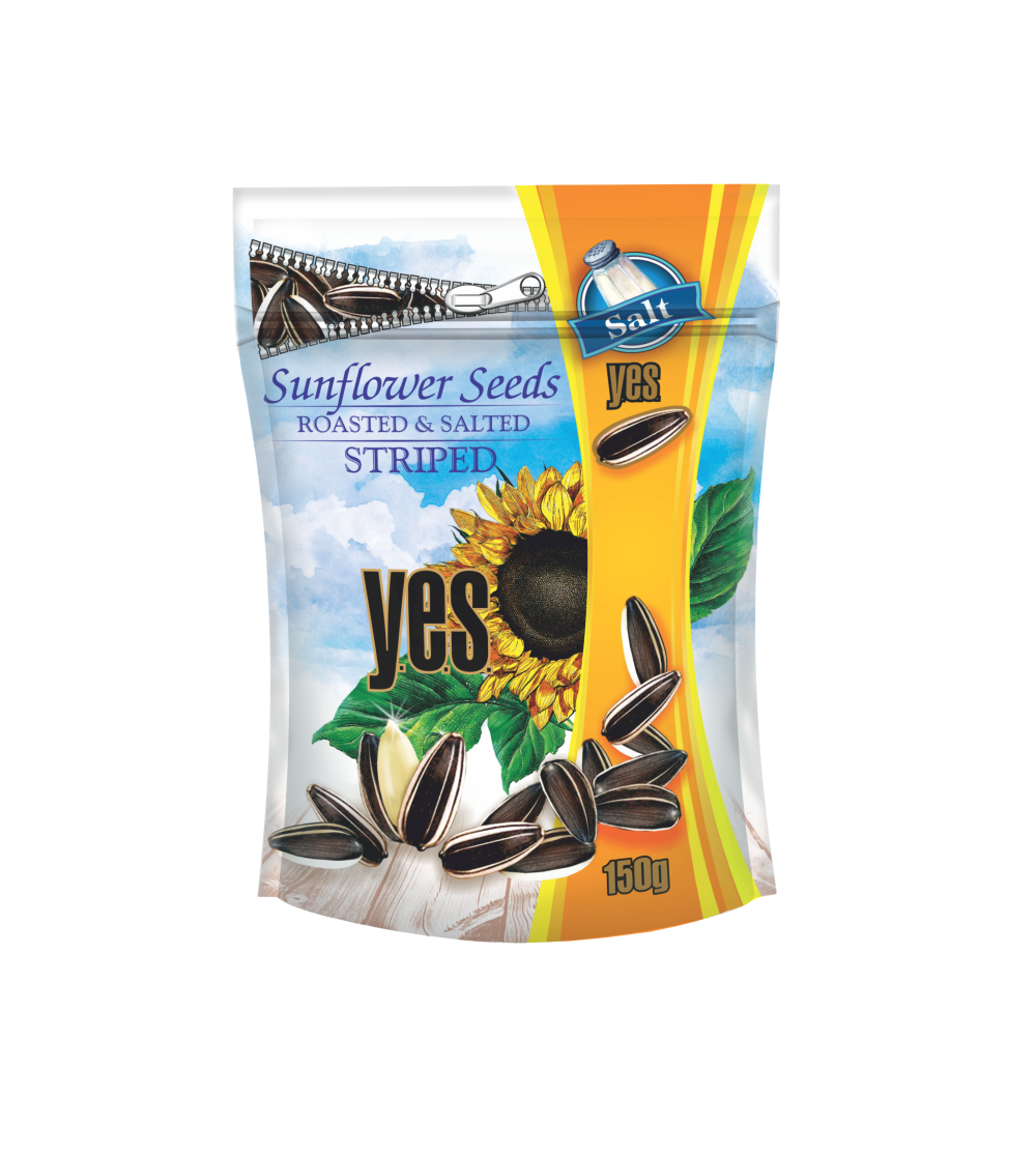 Saulėgrąžos Y.E.S, sūdytos, 150g