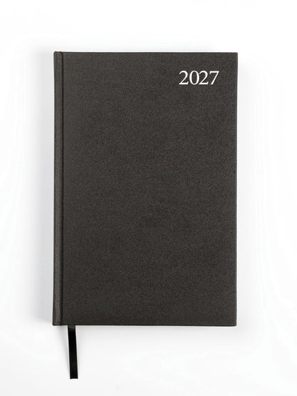Calendar STANDARD 2026, PVC, A5, matte black LT