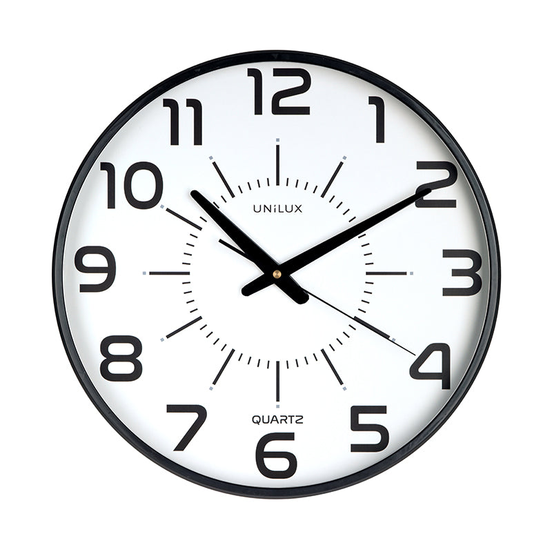 Wall clock UNILUX MAXI POP, diameter 37.5cm