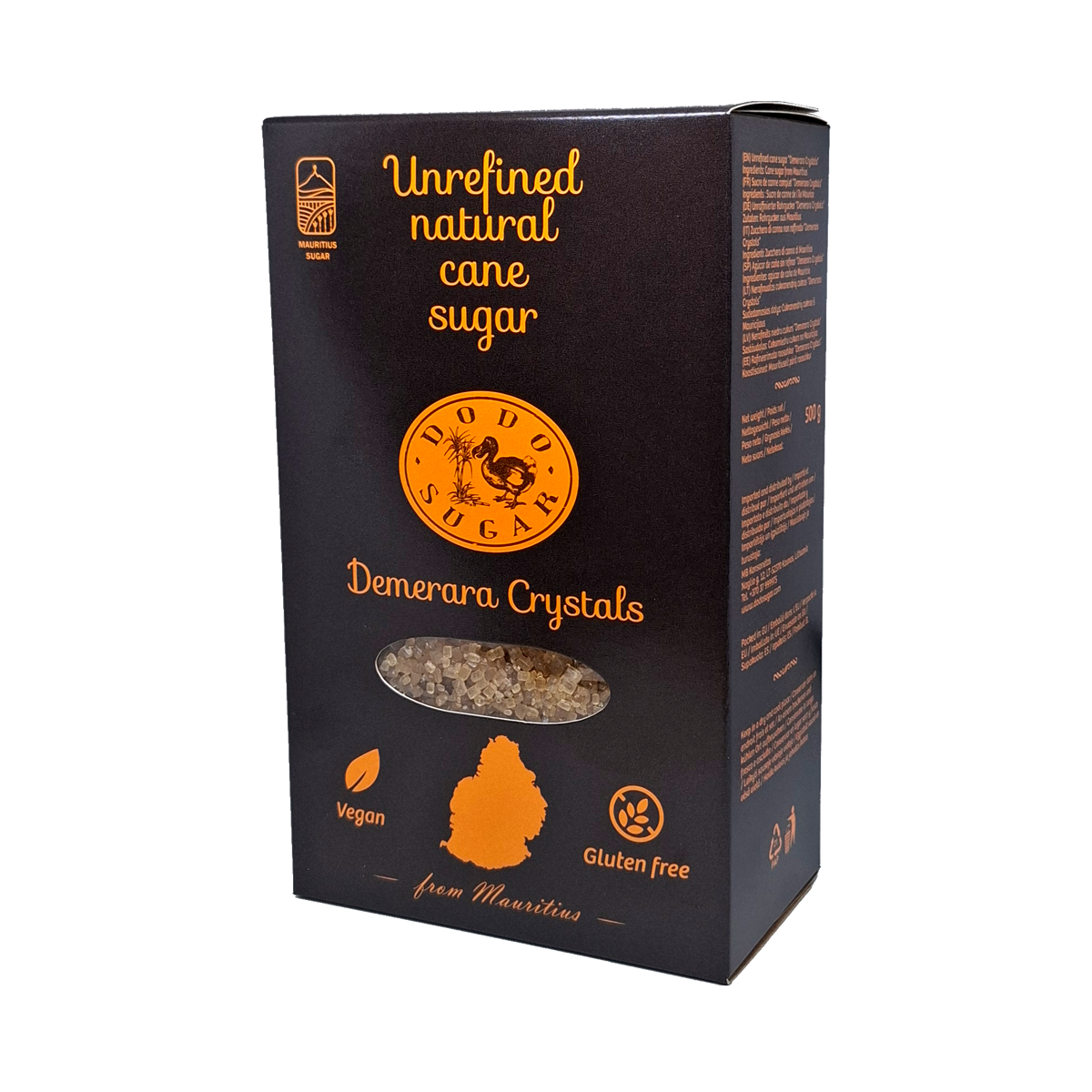 Nerafinuotas cukranendrių cukrus DODO, Coffee Crystals, 500 g