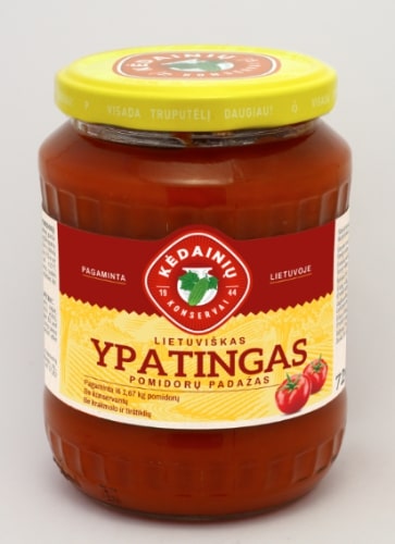 Tomato sauce KĖDAINIų Lithuanian special, 720g