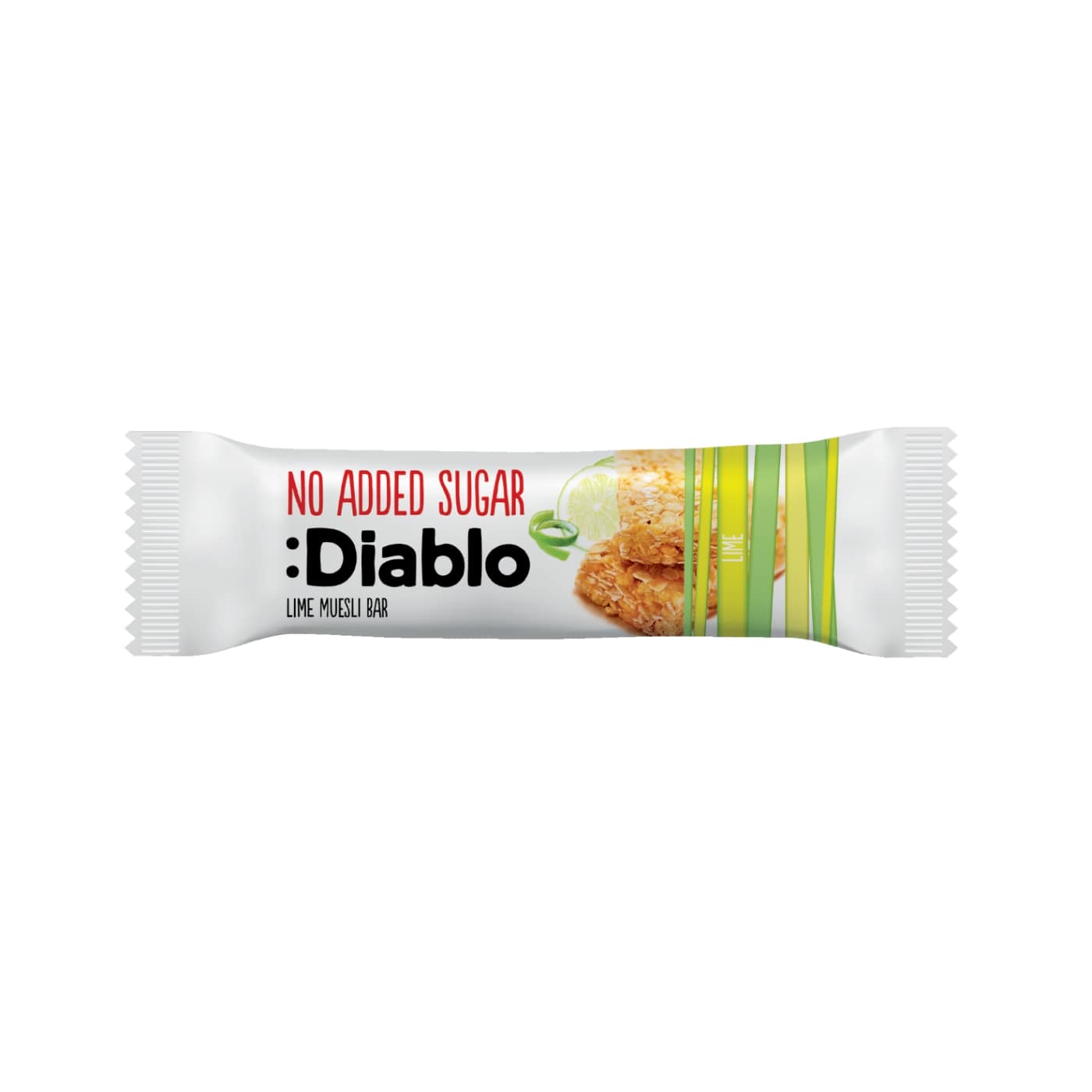 Muesli bar with lime, DIABLO, no added sugar, 30g