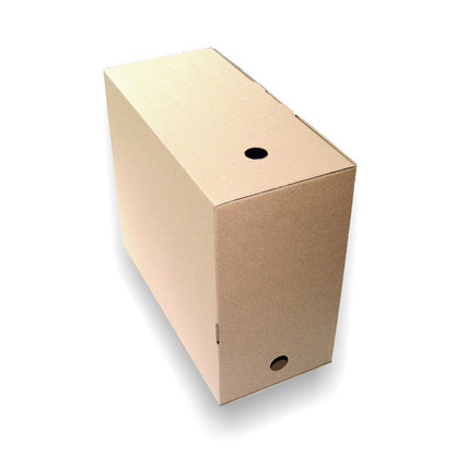 Archive box SMLT, 295 x 175 x 370 mm, brown