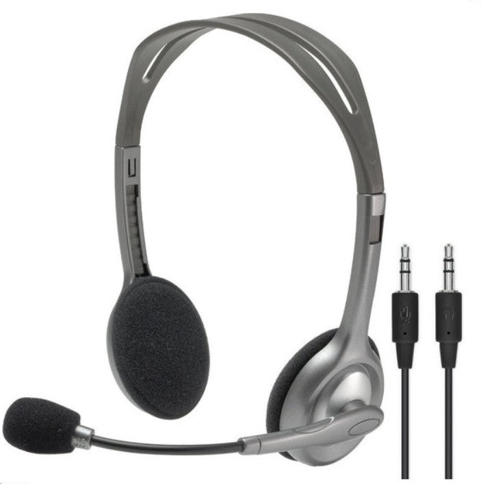 Ausinės su mikrofonu Logitech H110