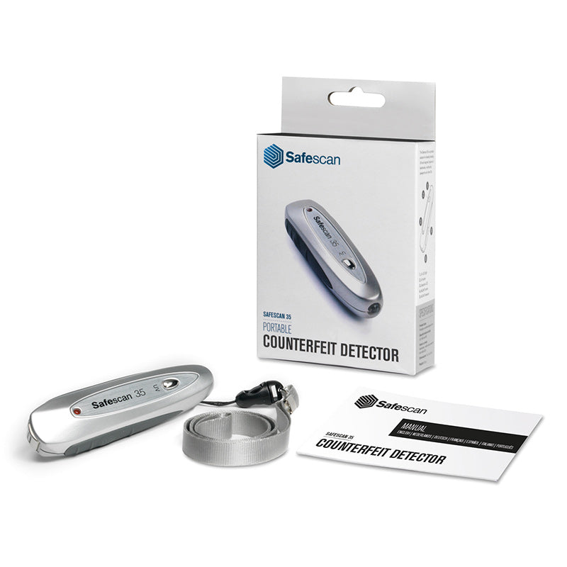 Nešiojamas pinigų tikrinimo aparatas SAFESCAN 35