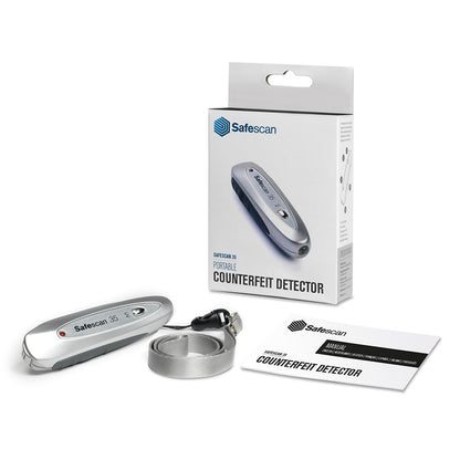 Nešiojamas pinigų tikrinimo aparatas SAFESCAN 35