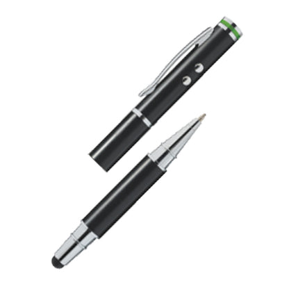 Leitz 4 in 1 input pen with integrated laser pointer, black