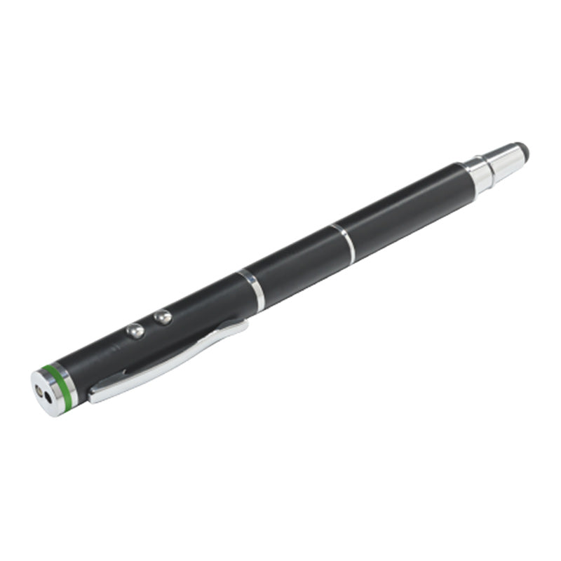 Leitz 4 in 1 input pen with integrated laser pointer, black