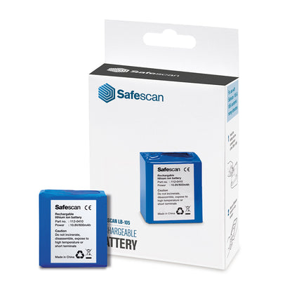 Kraunama baterija SAFESCAN LB-105, pinigų aparatams