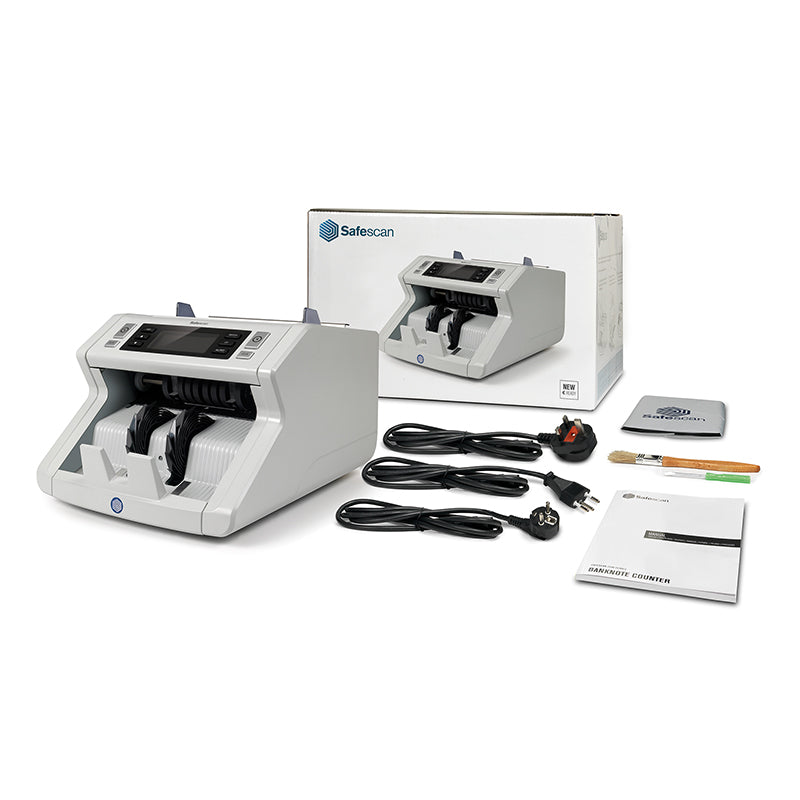 Automatinis pinigų skaičiavimo ir tikrinimo aparatas Safescan 2250 G2