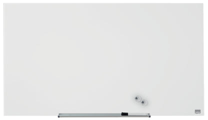 Stiklinė baltoji magnetinė lenta Nobo Impression Pro, plačiaekranė 45, 99x56 cm