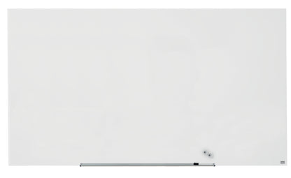 Stiklinė magnetinė lenta NOBO Impression Pro, plačiaekranė 85, 188x106cm, baltos sp.