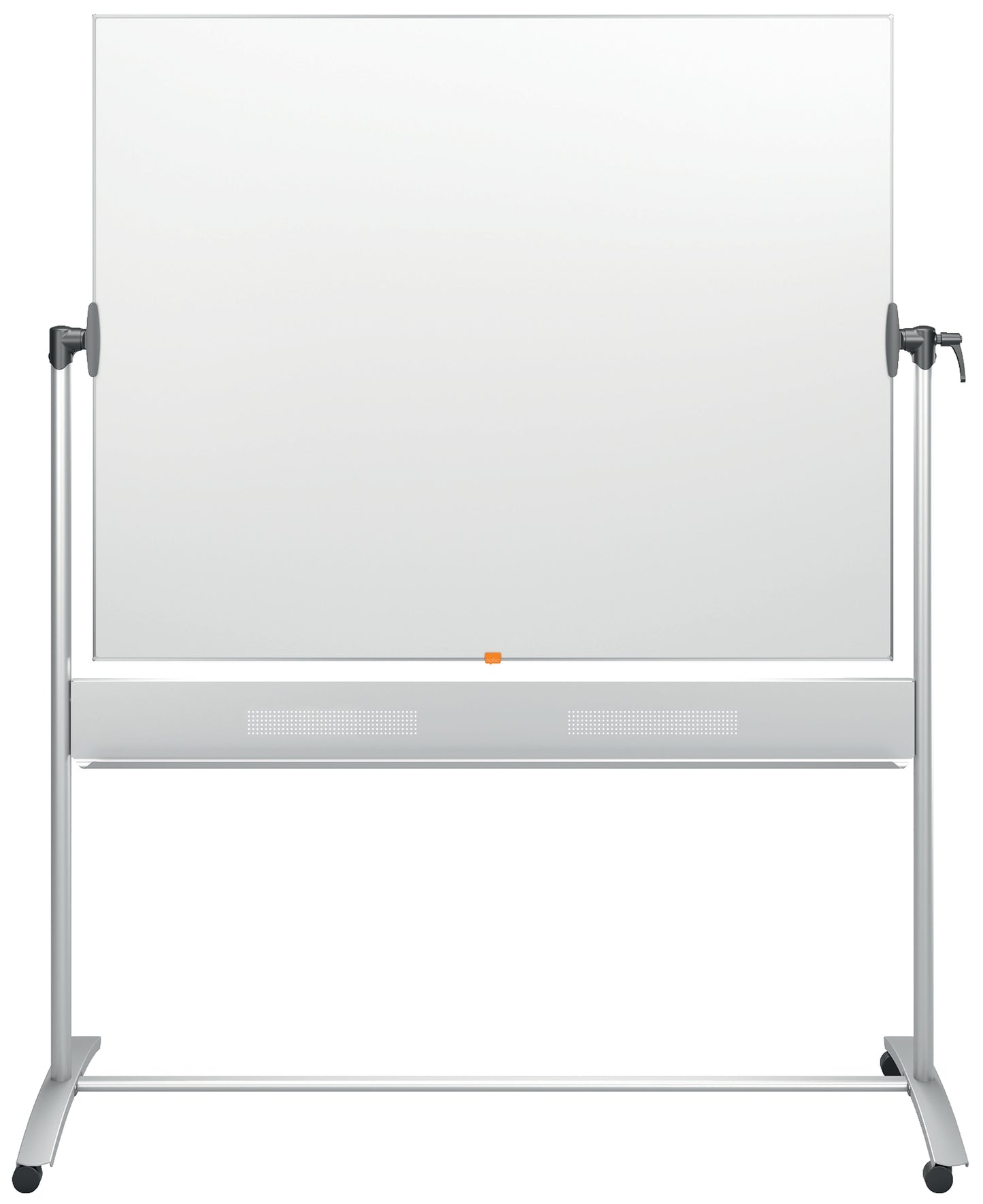 Double-sided flip-up magnetic board NOBO CLASSIC 150x120 cm, mobile stand, white