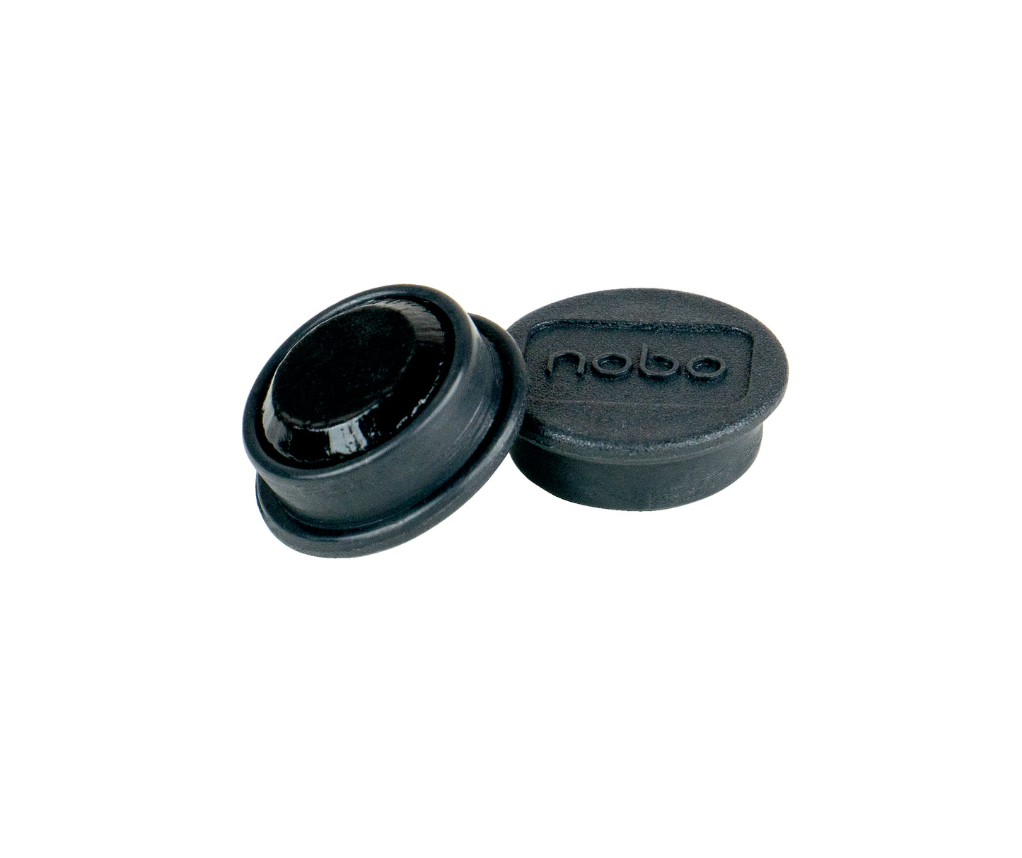 Magnets NOBO, 20 mm, 8 pcs., black