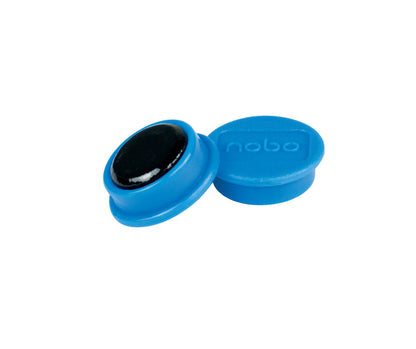 Magnets NOBO, 20 mm, 8 pcs., blue