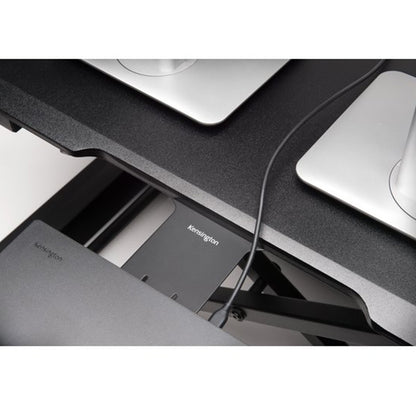 Sėdima-stovima darbo vieta KENSINGTON SmartFit, juoda sp.