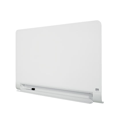 Stiklinė baltoji magnetinė lenta NOBO Impression Pro, plačiaekranė 45, 100x56cm, su apvaliais kampais