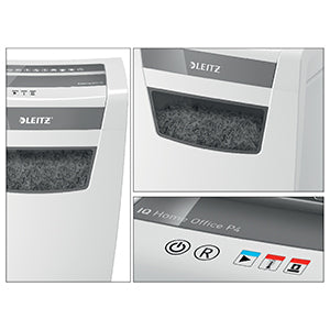 Dokumentų naikiklis LEITZ IQ Home Office, P4, 23L, 4x28mm, 10 lapų
