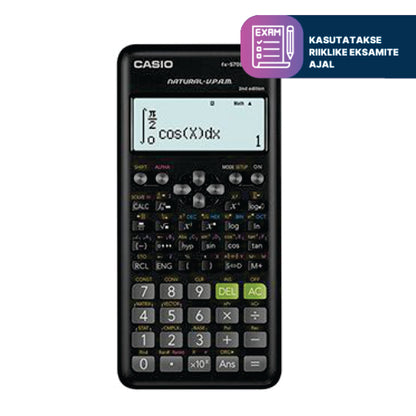Mokslinis skaičiuotuvas CASIO FX-570ES PLUS II, 230 x 142 x 26mm