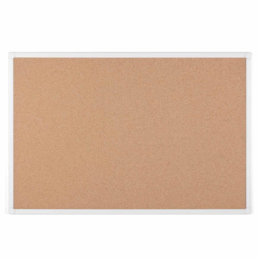 Antimikrobinė kamštinė lenta BI-OFFICE BioCote, aliuminio rėmas, 900x600 mm