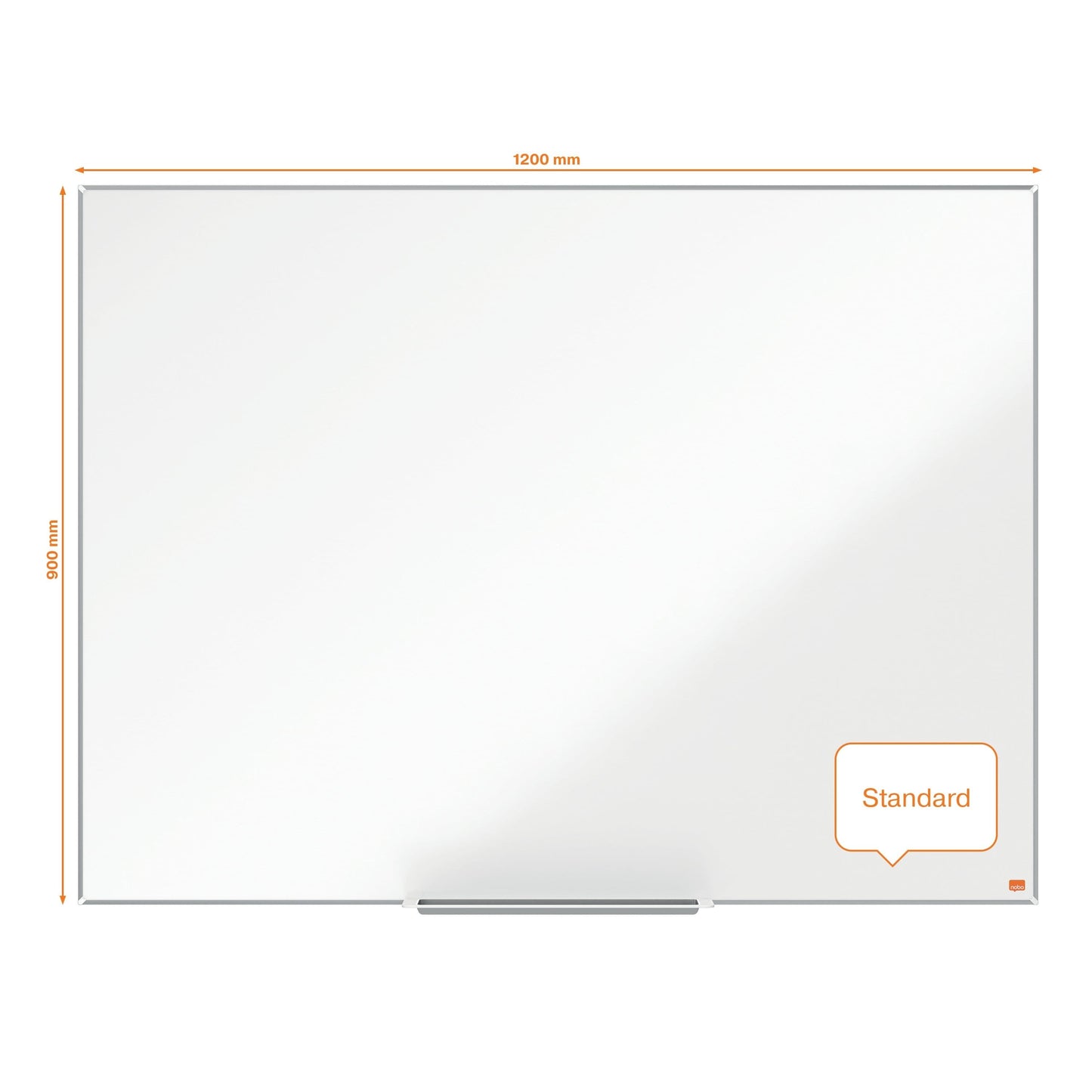 Emaliuota baltoji magnetinė lenta NOBO Impression Pro, 120x90 cm