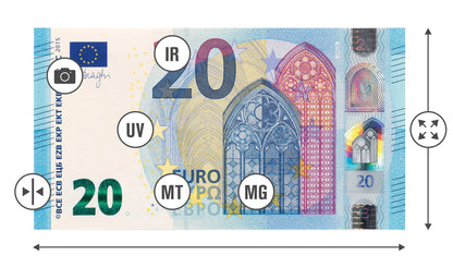 Automatinis banknotų skaičiavimo/tikrinimo aparatas SafeScan 2865-S