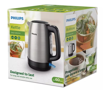 Virdulys PHILIPS HD9350/90, 1.7l, nerūdijantis plienas
