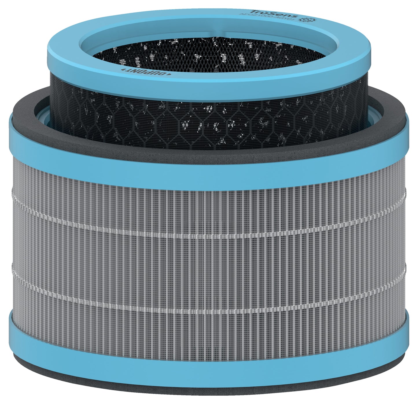 "3-in-1" HEPA filtro būgnas nuo virusų, peršalimo ir alergijų,  Leitz TruSens Z-1000 mažam oro valytuvui