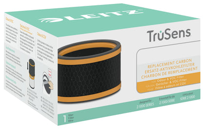 Pakaitinis anglies filtras Leitz TruSens Z-1000 mažam oro valytuvui, nuo kvapų ir LOJ, 1 vnt.