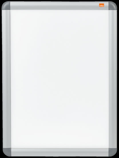 Informacinis rėmelis Nobo A3, atlekiamais kraštais, aliuminio rėmas