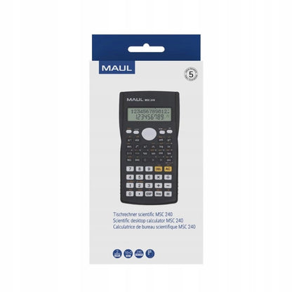 Mokslinis skaičiuotuvas MAUL MSC 240, juodas