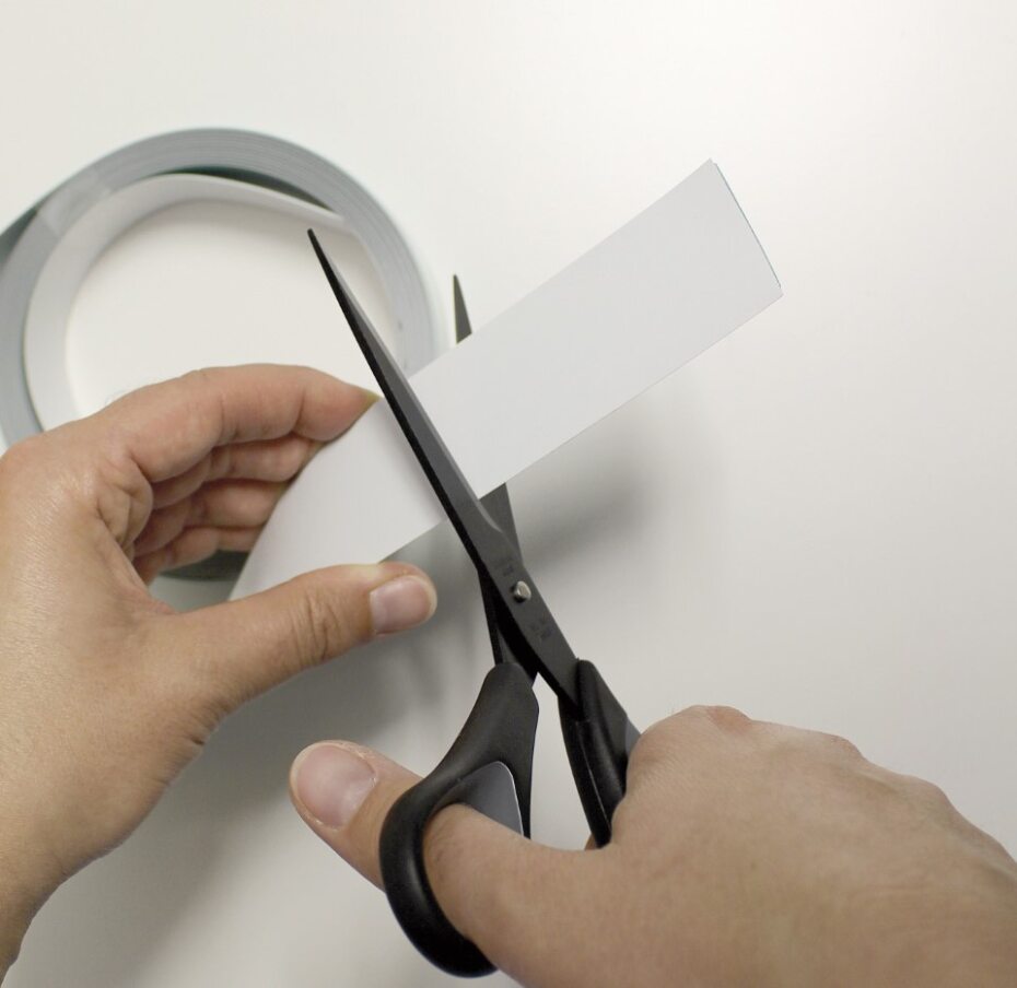 Magnetinė lipni Maul juosta 3,5 cm x 5m., balta