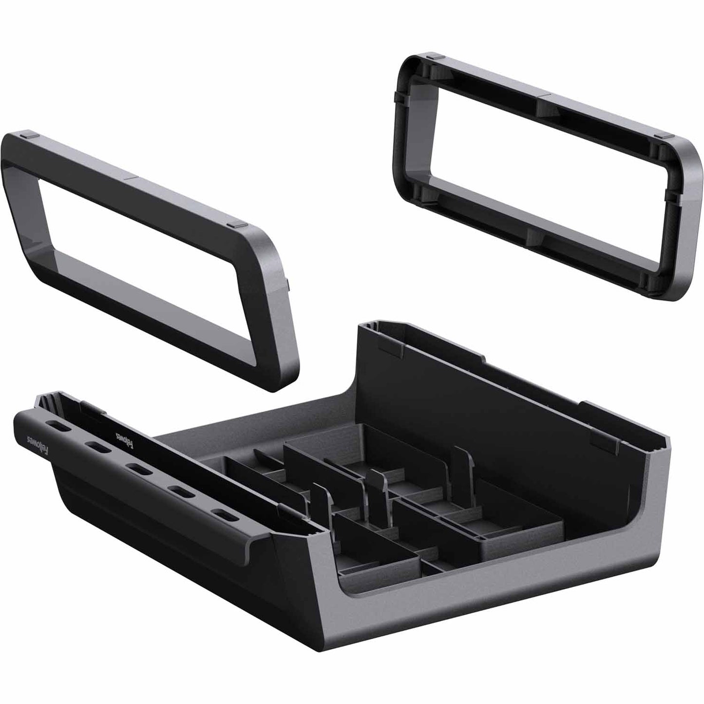 Monitoriaus stovas FELLOWES BREYTA, juodas