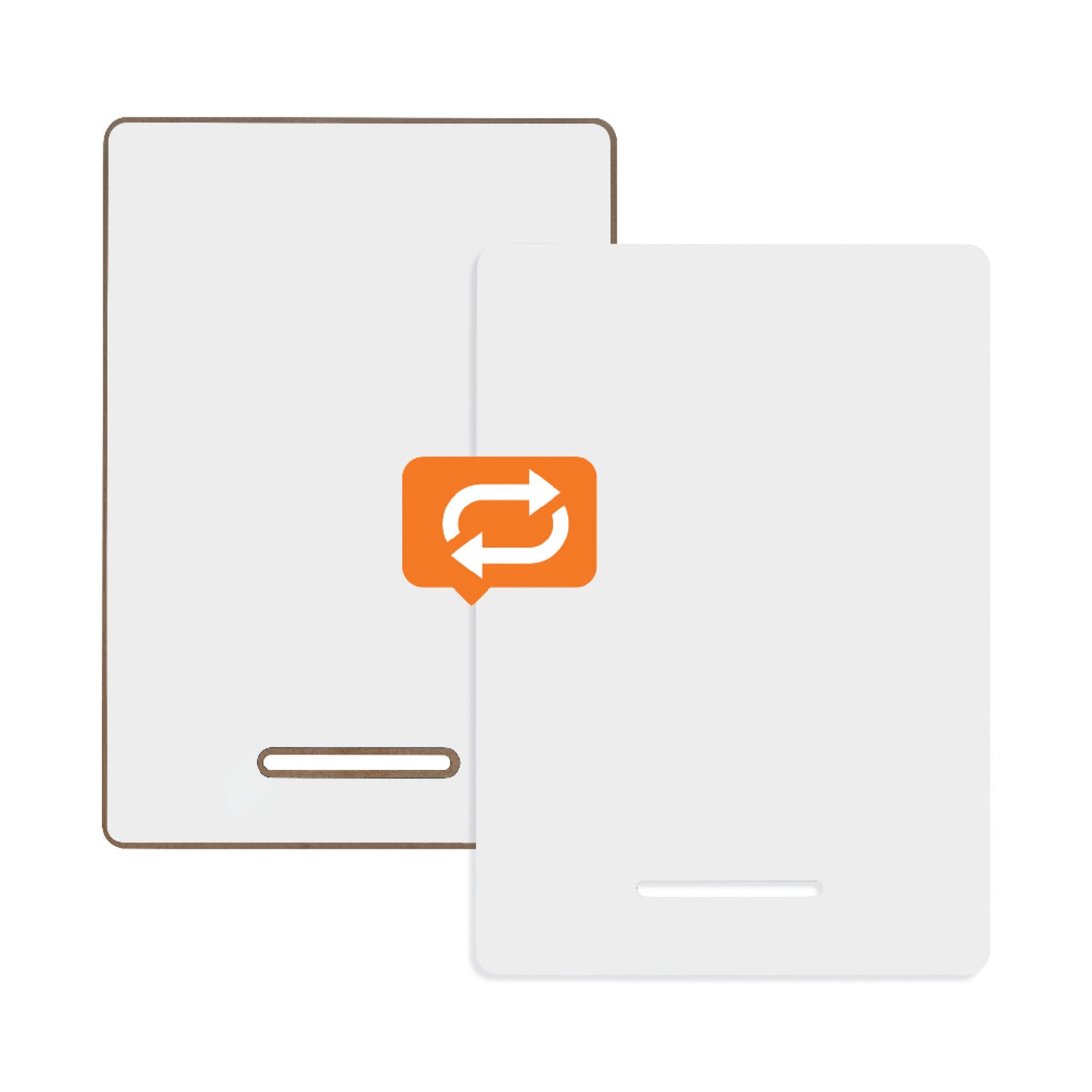 Mini baltoji lenta NOBO A4,  4 vnt