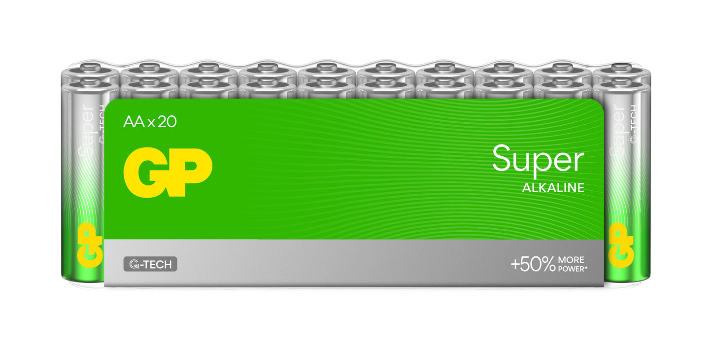 Baterija GP SUPER LR6 (AA) B20