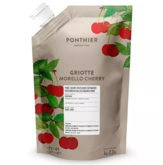 Chilled cherry puree, 1 kg