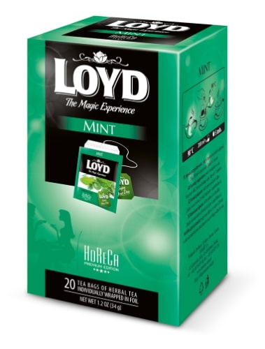 Herbal tea LOYD HORECA Mint, 20 x 1.7g