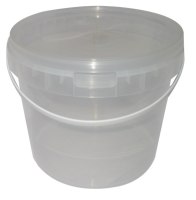 Bucket for food products, with airtight lid, PP, 3.3 l, pcs.