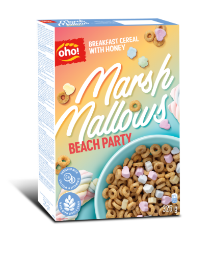 Dry breakfast OHO Marsh mallows, 325g.
