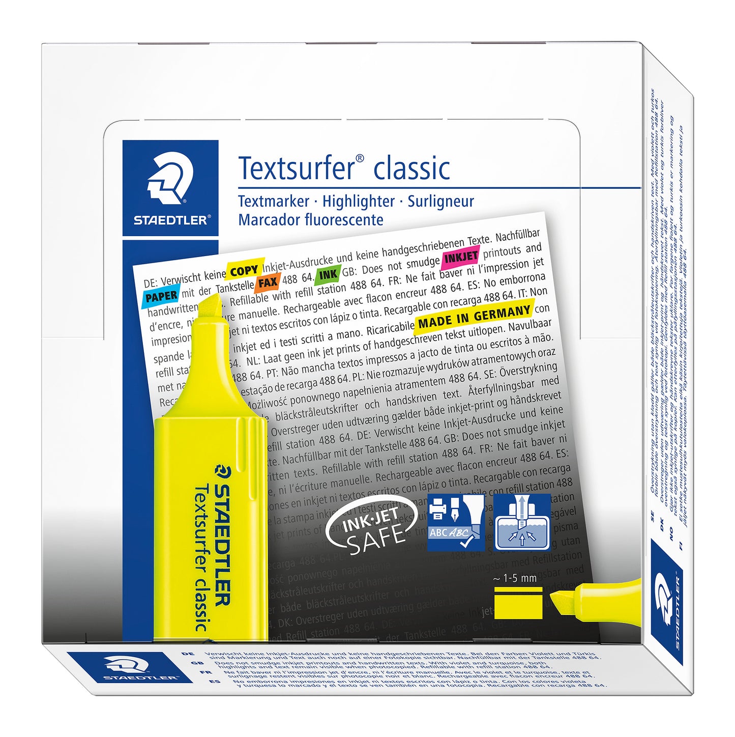Text marker STAEDTLER TEXTSURFER 364