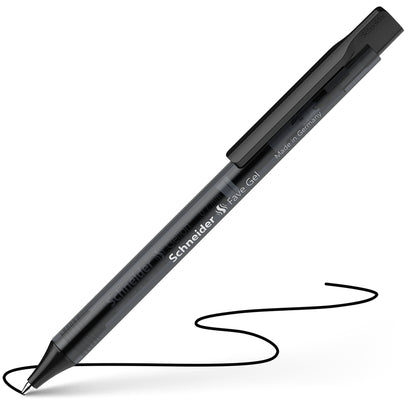 Automatinis tušinukas SCHNEIDER Fave Gel, 0,7mm, juodos sp.