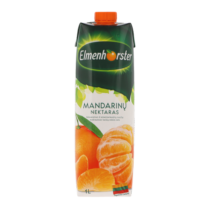 Mandarinų nektaras ELMENHORSTER, 50%, 1 l