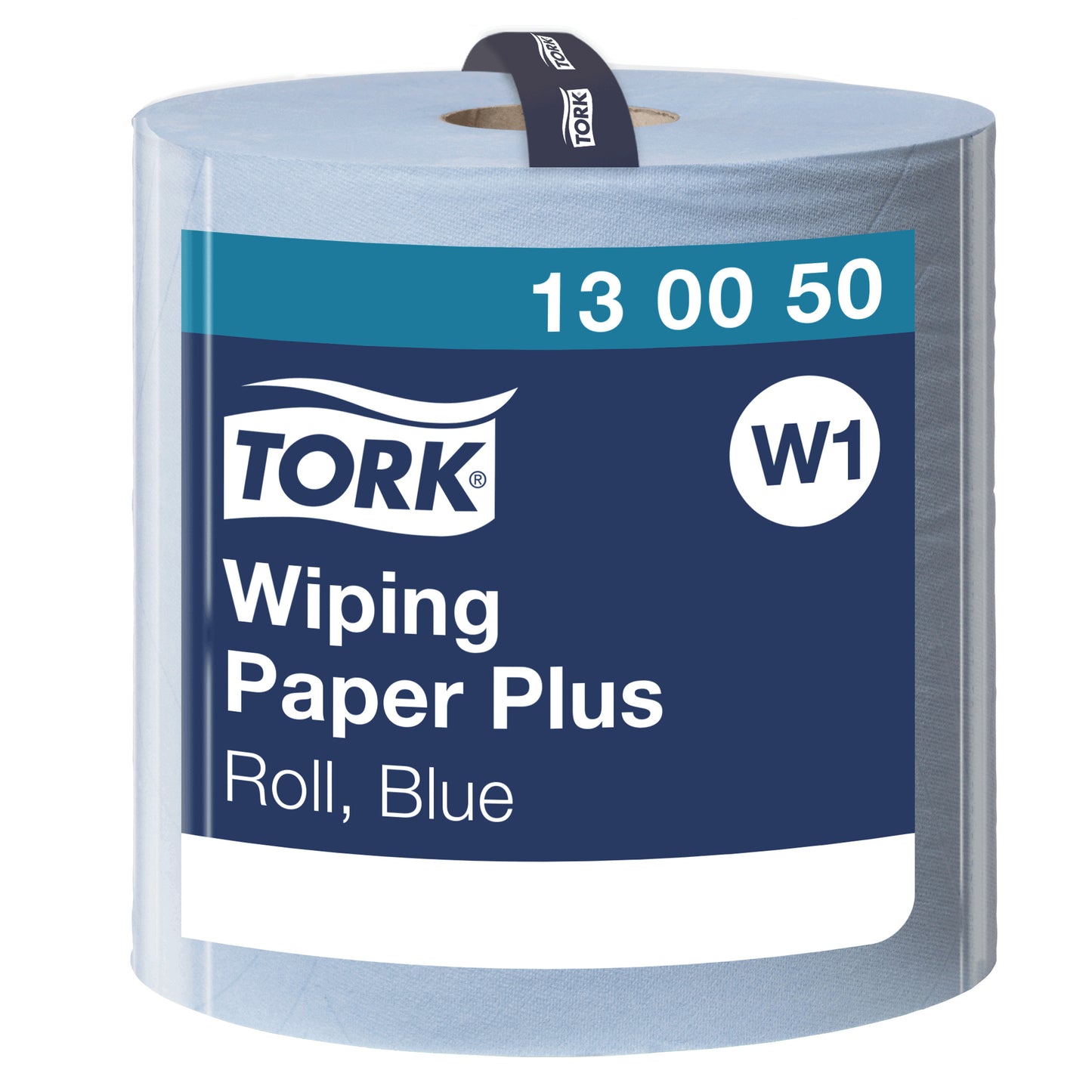 Pramoninis popierius TORK Advanced 420 W1, 130050,  2 sl, 1500 l., 36.9 cm x 510 m, mėlynos spalvos