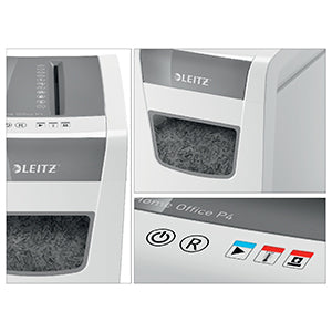 Dokumentų naikiklis LEITZ IQ Slim Home Office, P4, 23L, 4x28mm, 10 lapų