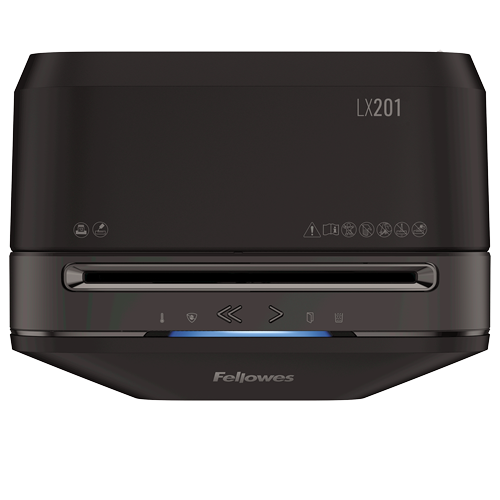 Fellowes Powershred paper shredder LX201 black